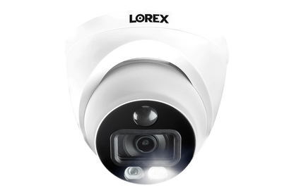 4K Ultra HD Active Deterrence Dome Security Camera