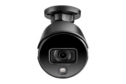 4K Ultra HD Active Deterrence Security Camera with Color Night Vision