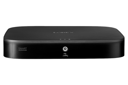 4K Ultra HD 8 Channel Digital Video Recorder with Smart Motion Detection and Smart Home Voice Control, 1TB HDD