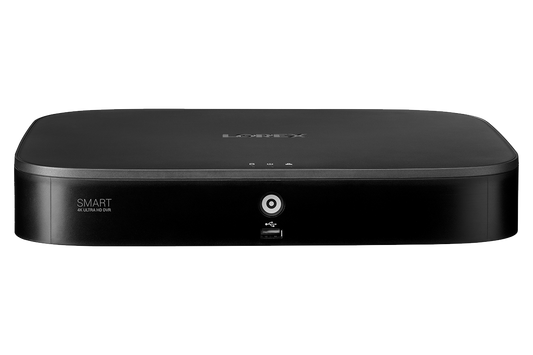 4K Ultra HD 8 Channel Digital Video Recorder with Smart Motion Detection and Smart Home Voice Control, 1TB HDD