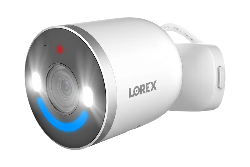 Lorex 4K Spotlight Indoor Outdoor Wi Fi 6 Security Camera with Smart Security Lighting 32GB Open Box