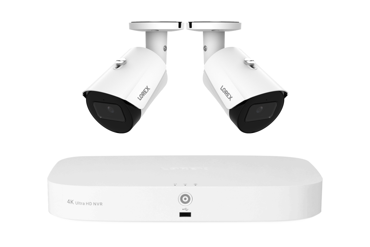 Lorex Fusion NVR with A20 (Aurora Series) IP Bullet Cameras - 4K 16-Channel 2TB Wired System - White 2