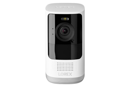 Lorex 2K Wire-Free Security System with Battery-Operated Cameras and 2K Wi-Fi Video Doorbell