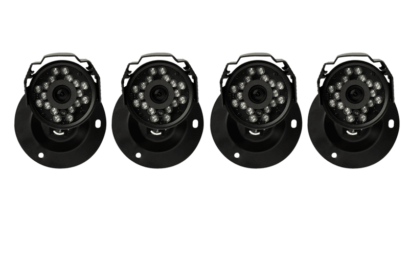 Security cameras with night vision (4 Pack)