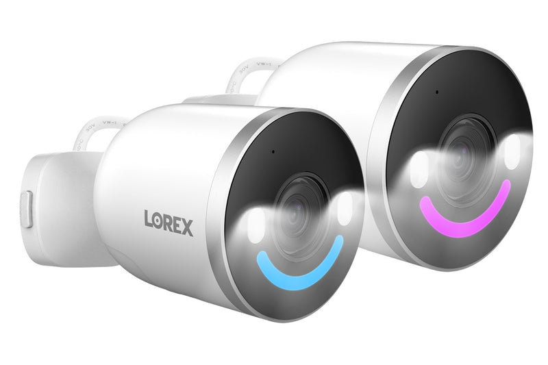 Lorex 4K Spotlight Indoor/Outdoor Wi-Fi 6 Security Camera with Smart Security Lighting