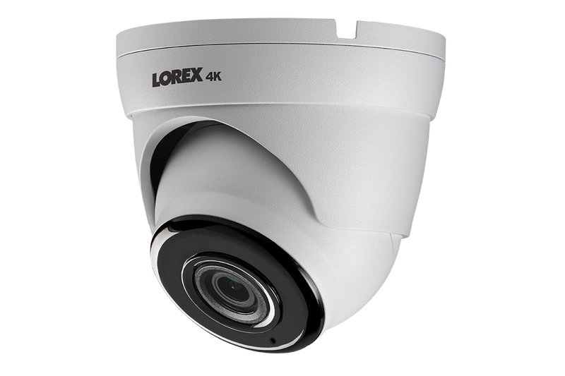 4K Ultra High Definition IP Dome Camera with Color Night Vision