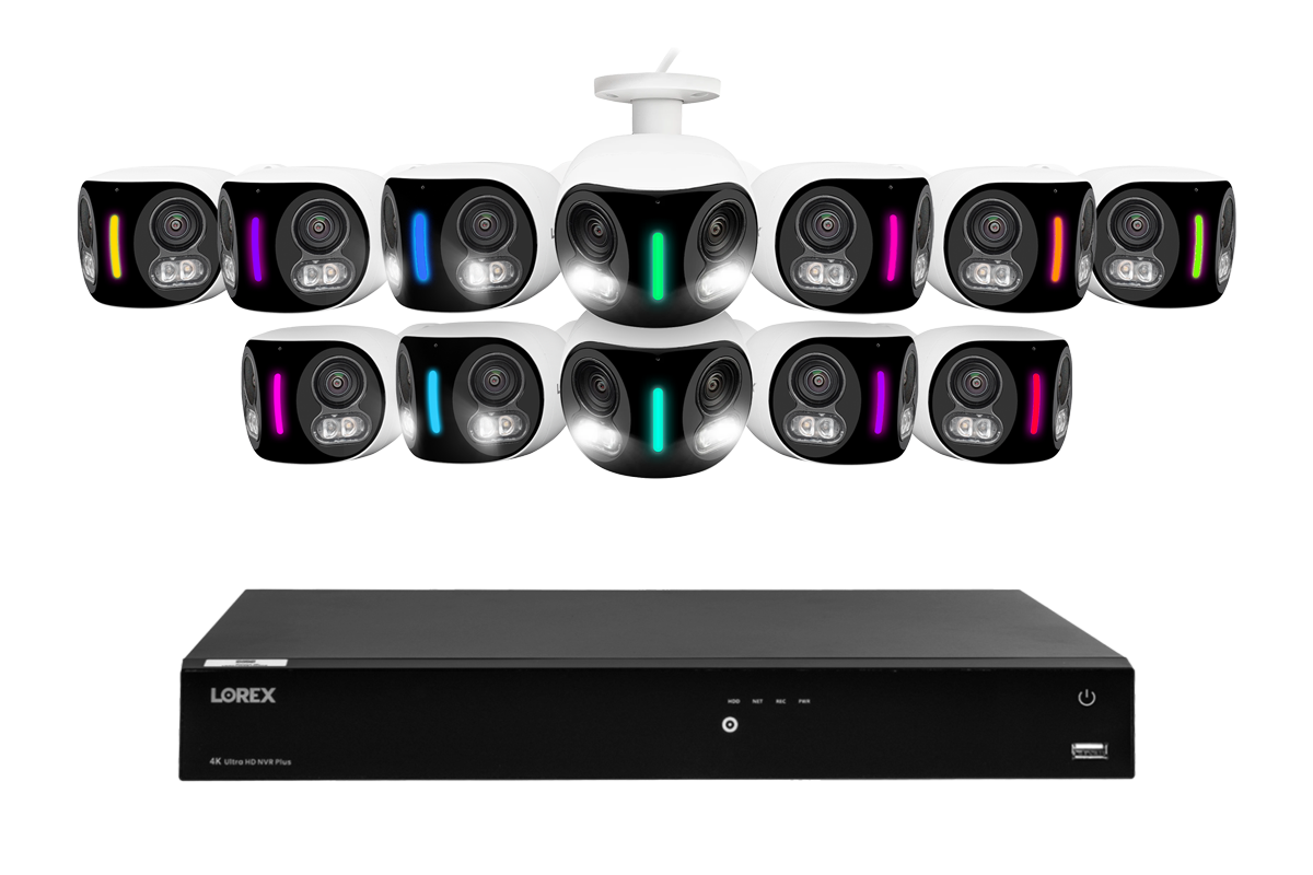 Lorex N4KPL2-88WB 4K+ NVR System with 8 x Bullet Cameras Lorex N4KPL2-88WB 4K+ NVR System with 8 x Bullet Cameras