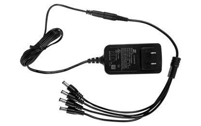 4-in-1 Security Camera Power Adapter 12V 2A