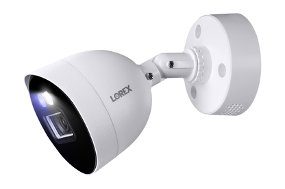 Lorex Fusion 4K 12-Channel 2TB Wired DVR System with 6 Smart Deterrence Cameras