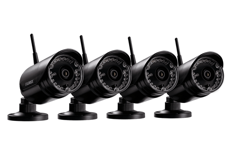 HD 720p Outdoor Wireless Security Cameras, 135ft Night Vision (4-pack)