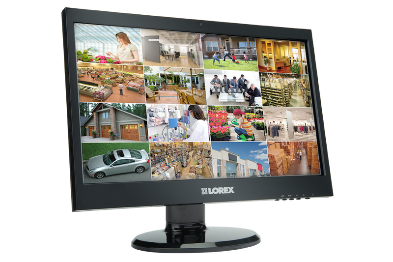 21.5"" LED touch screen monitor for Edge security camera DVR