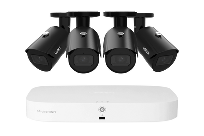 Lorex Fusion Series 4K 16 Camera Capable (8 Wired + 8 Fusion Wi-Fi) 2TB Wired NVR System with 4MP (2K) A4 IP Bullet Cameras