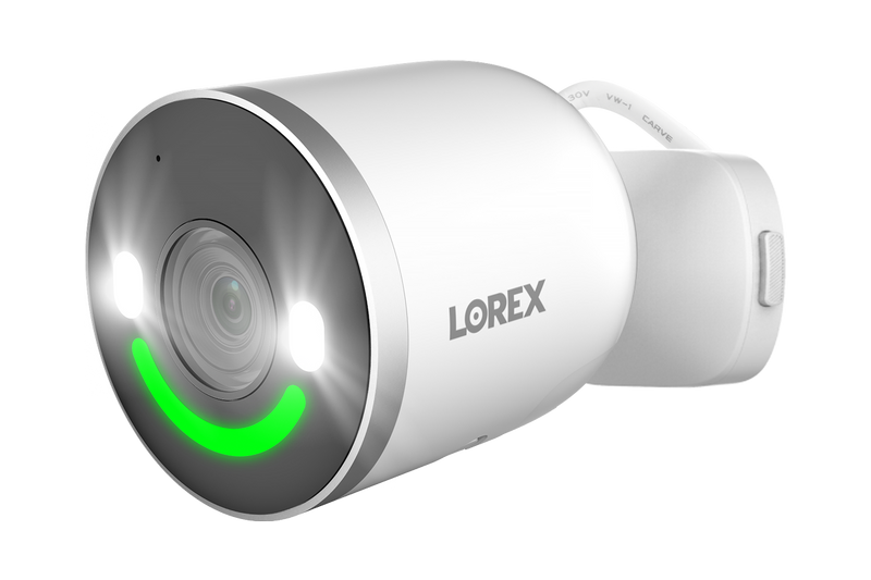 Lorex 4K Spotlight Indoor/Outdoor Wi-Fi 6 Security Camera with Smart Security Lighting