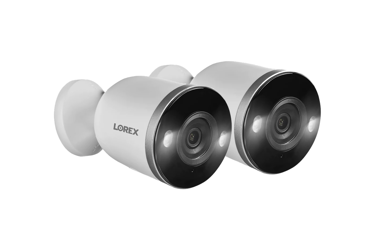 2K Spotlight Indoor/Outdoor Wi-Fi Security Camera - Two Pack