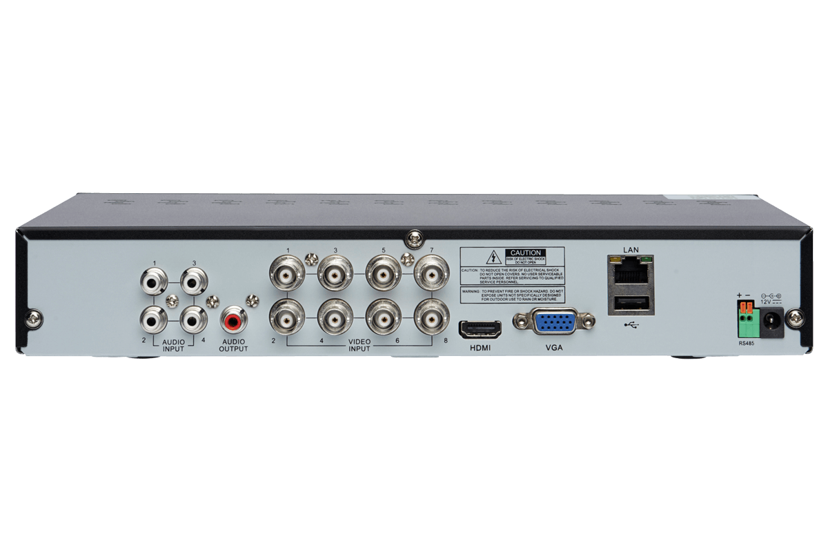 HD Security Camera System with Eight 1080p Bullet Cameras & Lorex Cirrus Connectivity