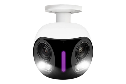 Lorex 4K Dual-Lens Wi-Fi Security Camera with Smart Security Lighting - Amazon