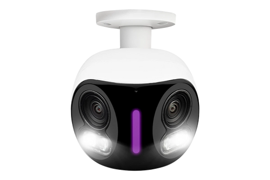 Lorex 4K Dual-Lens Wi-Fi Security Camera with Smart Security Lighting - Amazon