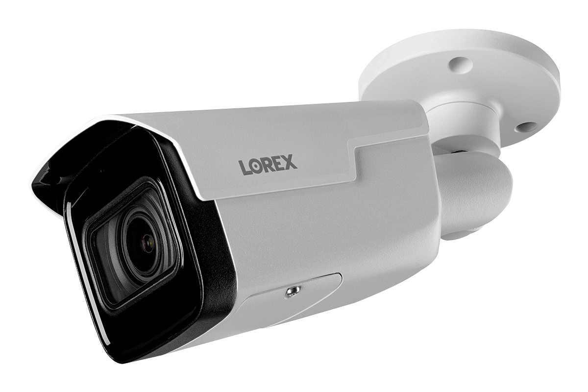 Lorex 4K IP Wired Bullet Security Camera with Motorized Varifocal Lens