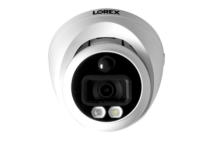 4K Ultra HD Active Deterrence Dome Security Camera