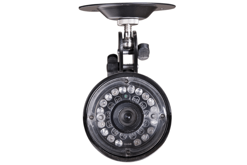 Surveillance security camera with night vision