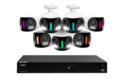 Lorex Fusion Series 4K 16 Camera Capable (Wired or Fusion Wi-Fi) 4TB W Lorex Fusion Series 4K 16 Camera Capable (Wired or Fusion Wi-Fi) 4TB W