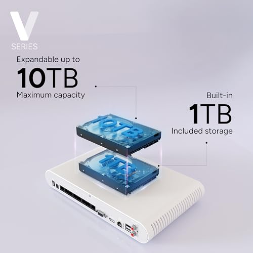 Lorex Connect (New App) | V-Series | 8Ch 4K NVR System | 3 White IP PoE Cameras