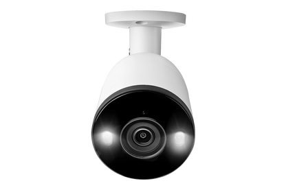 Lorex 4K IP Wired Bullet Security Camera with Smart Deterrence and Smart Motion Detection - Open Box