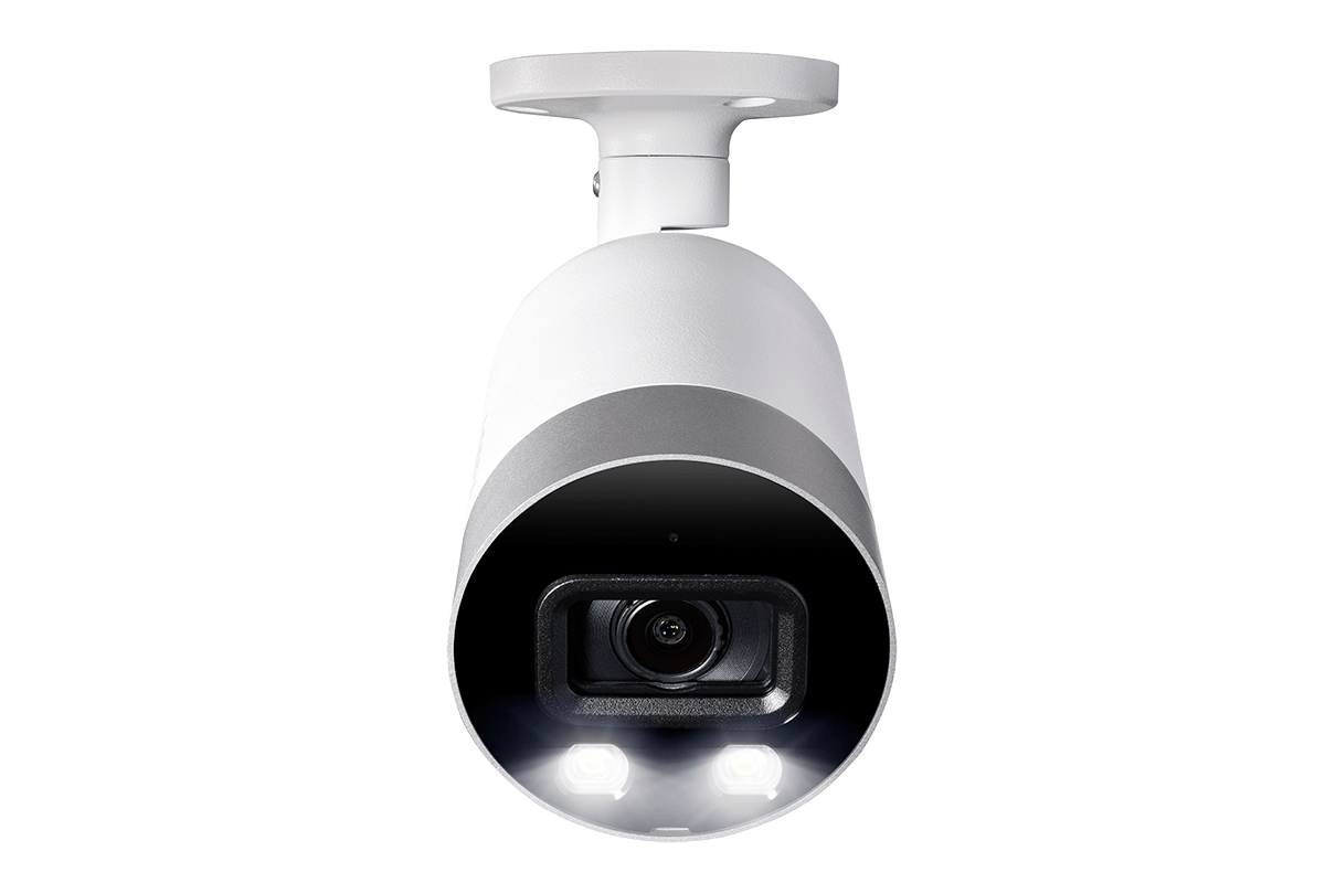 4K Ultra HD 8-Channel IP Security System with 4 Smart Deterrence 4K (8MP) Cameras, Smart Motion Detection and Smart Home Voice Control