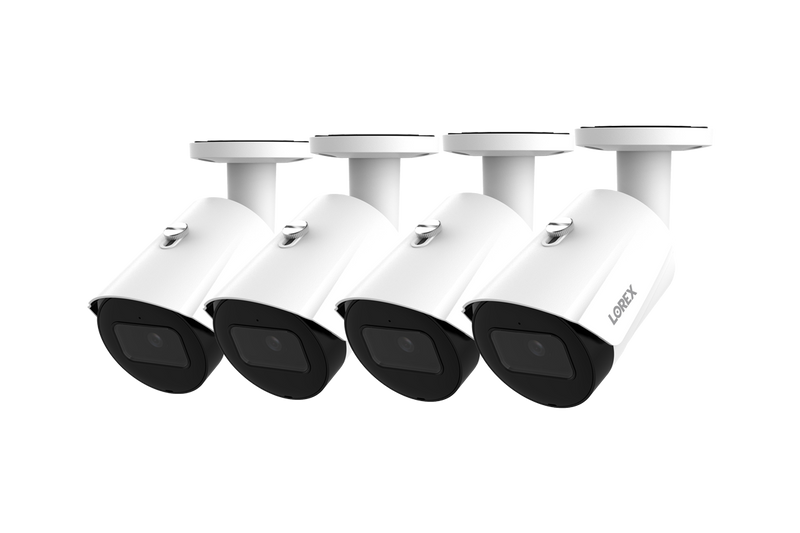 Aurora Series A20 4K IP Wired Bullet Security Camera with Listen-In Audio and Smart Motion Detection