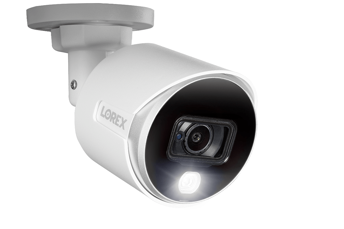 Lorex 4K Active Deterrence Security Bullet Camera