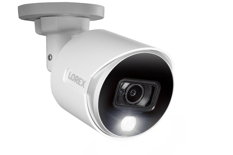Lorex 4K Active Deterrence Security Bullet Camera
