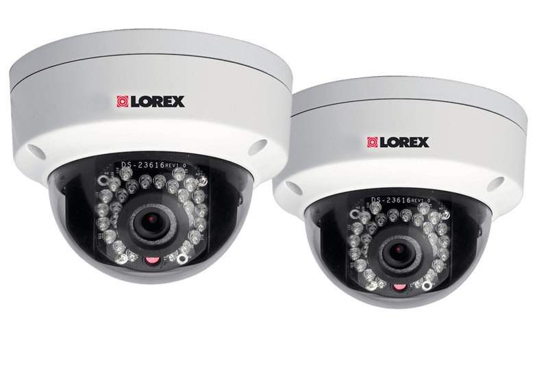 Dome IP cameras for netHD NVR (2-pack)