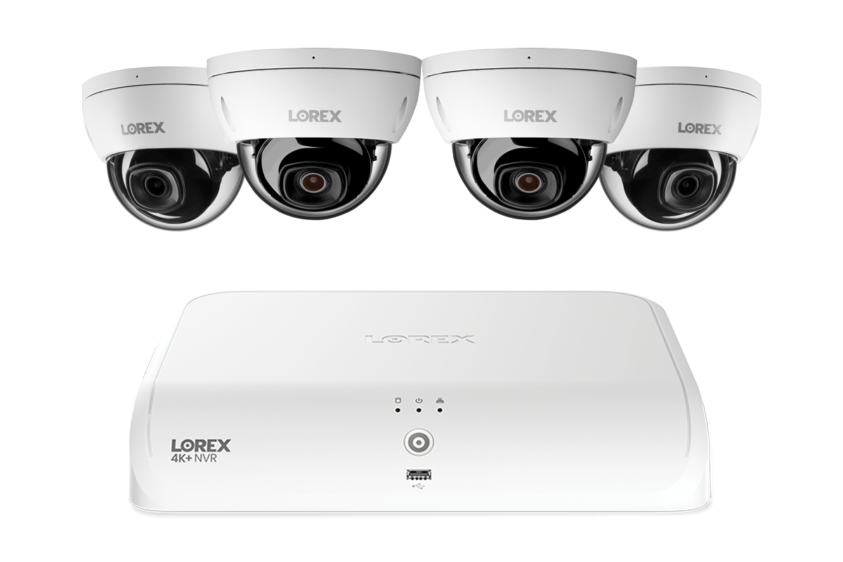 Lorex Fusion Series 4K+ 16 Channel (8 Wired + 8 Fusion Wi-Fi) 2TB Wired System with A10 Wired 4K IP Turret Cameras