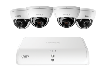 Lorex Fusion Series 4K+ 16 Channel (8 Wired + 8 Fusion Wi-Fi) 2TB Wired System with A10 Wired 4K IP Turret Cameras