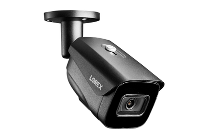 Lorex 4K (32 Camera Capable) Wired NVR System with Nocturnal 3 Smart IP Bullet Cameras Featuring Listen-In Audio and 30FPS Recording
