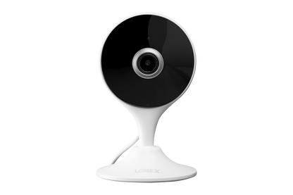 Lorex Fusion 4K 16 Camera Capable (8 Wired + 8 Wi-Fi) 2TB NVR System with 4 Smart Deterrence Dome Cameras, One 2K Pan-Tilt Cmaera, and One 2K Indoor Wi-Fi Camera