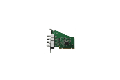 PC security camera system - 4 channel DVR card with 4 security cameras 