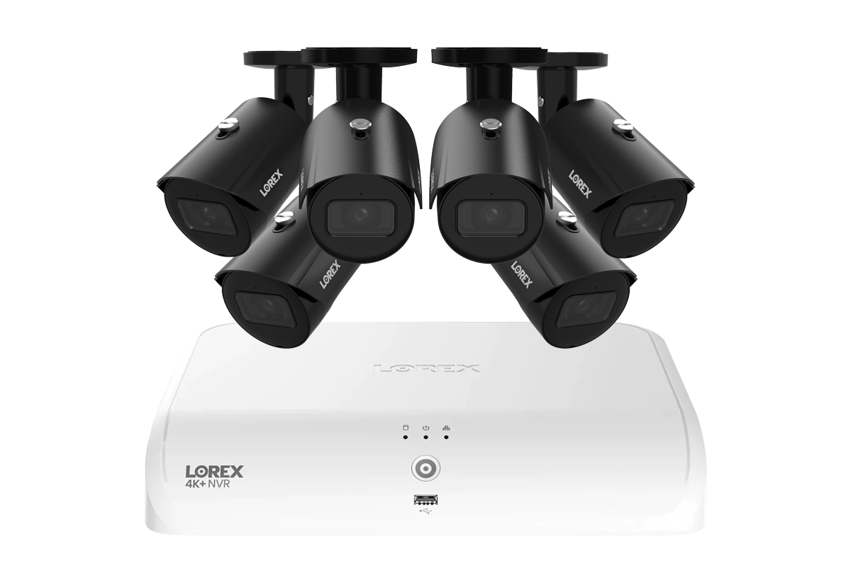 Lorex Fusion Series 4K 16 Camera Capable (8 Wired + 8 Fusion Wi-Fi) 2TB Wired System with A14 IP Bullet Cameras - Black 6