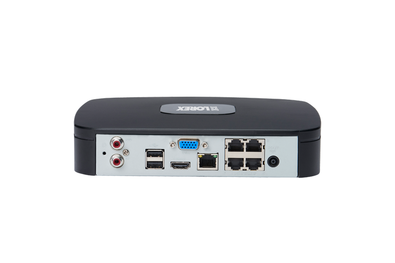 LNR110 Series HD NVR with 3MP HD Security Cameras & Lorex Cloud Connectivity