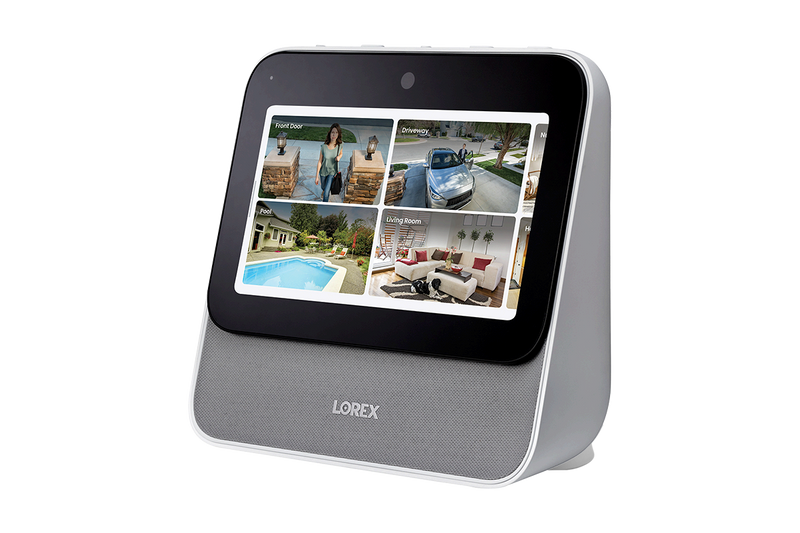 Lorex Smart Home Security Center with 2K Wire-Free Cameras, Two 2K Indoor Wi-Fi Security Cameras and Range Extender