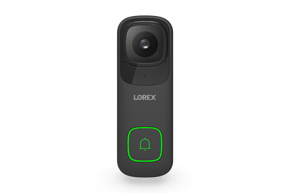 Lorex 4K Wired Video Black Doorbell - Amazon