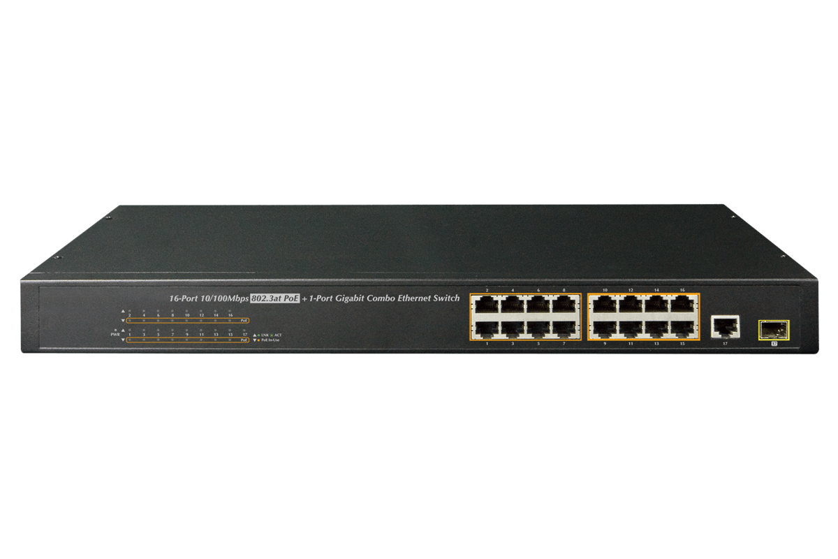 Lorex 16-Channel PoE+ Switch - Open Box