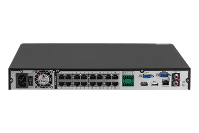 Lorex Fusion 4K (16 Camera Capable) 4TB Wired NVR System with 8 Smart Security Lighting IP Bullet Cameras, One 2K Battery-Operated Doorbell, and One 2K Outdoor Floodlight