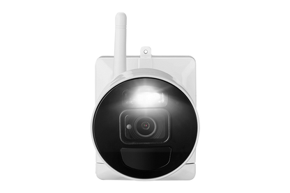 1080p HD Wire-Free Security System with 2 Battery-Operated Active Deterrence Cameras and Person Detection