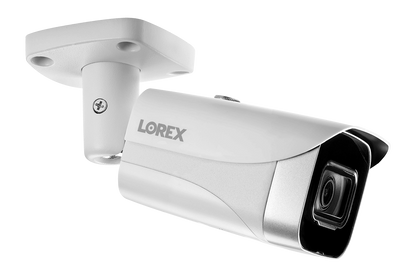 8-Channel NVR Fusion System with Four 4K (8MP) IP Cameras, 2K Wi-Fi Video Doorbell, and Smart Sensor Starter Kit
