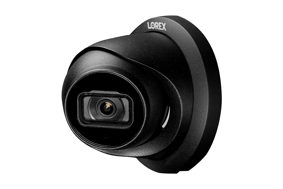 Lorex 4K (32 Camera Capable) Wired NVR System with Nocturnal 3 Smart IP Dome Cameras Featuring Listen-In Audio and 30FPS Recording
