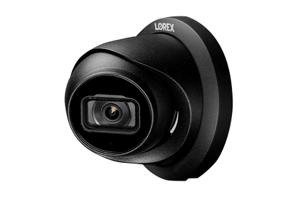 Lorex 4K (32 Camera Capable) Wired NVR System with Nocturnal 3 Smart IP Dome Cameras Featuring Listen-In Audio and 30FPS Recording