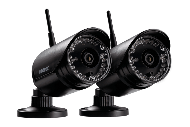 HD 720p Outdoor Wireless Security Cameras, 135ft Night Vision (2-pack)