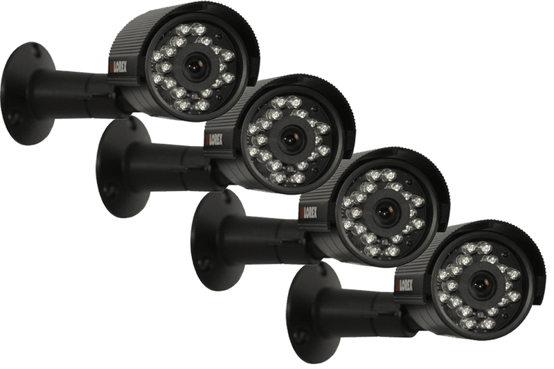 Security cameras with night vision (4 Pack)