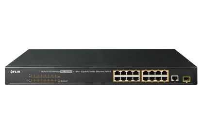 16-Channel PoE+ Switch